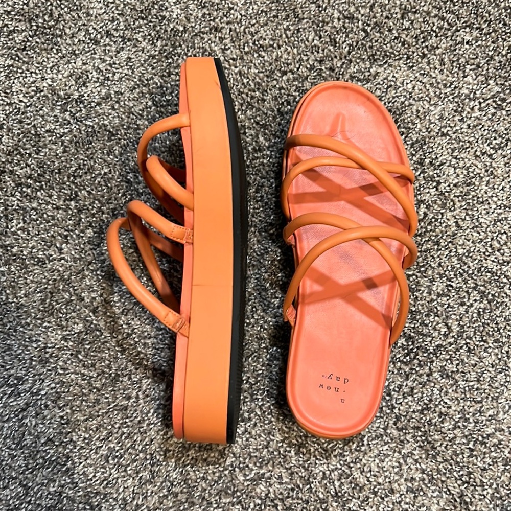 A New Day platform sandals, new